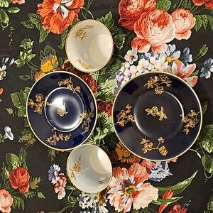 CFH/GDM Limoges small cups and saucers